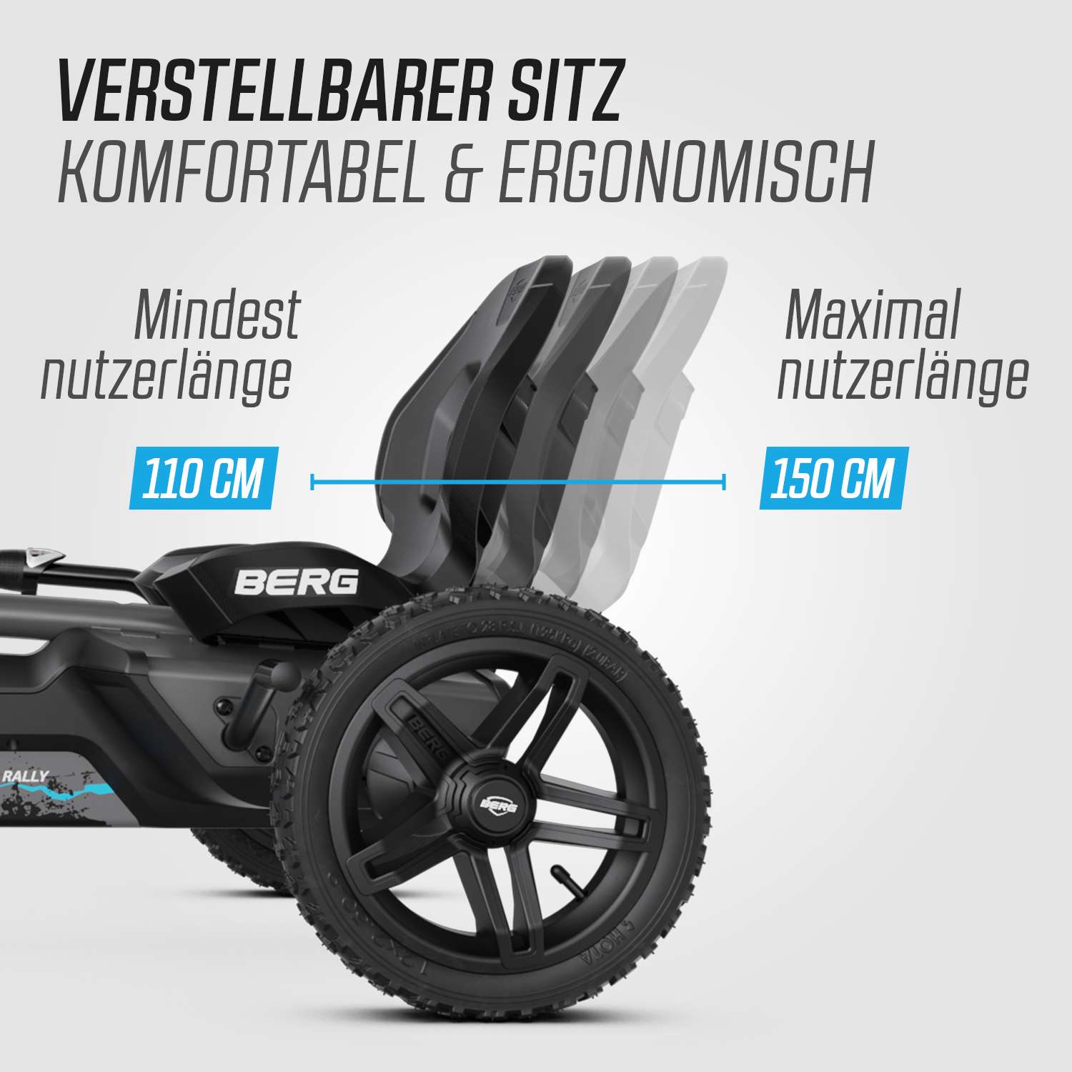 BERG Gokart Rally DRT Black BFR-3 BERG Gokart Rally DRT Black BFR-3